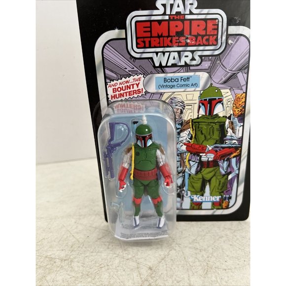 Star Wars Comics BOBA FETT (Vintage Comic Art) Vintage Collection Figure SEALED - Picture 2 of 10
